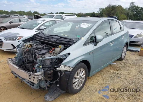 2015 Toyota Prius Plug-In Advanced from USA, damaged, VIN JTDKN3DP2F3070853